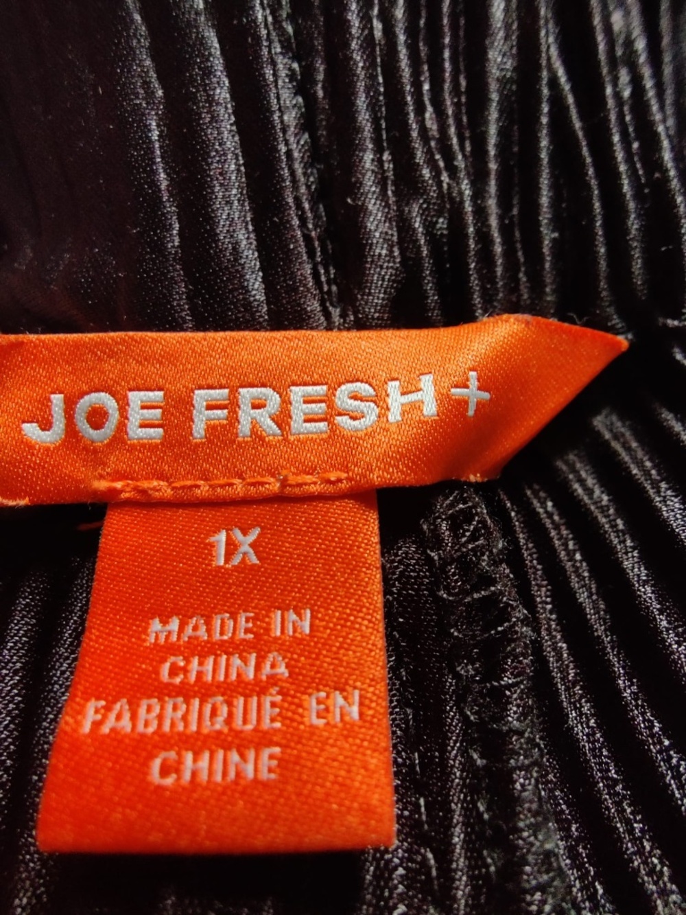 Joe Fresh Black Wide-Leg Jersey Culotte Pants – Plus-Size 1X - Picture 6 of 7